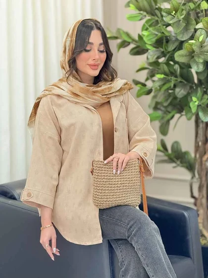 شومیز تک جیب پیله آستین پاگن