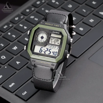 ساعت کاسیو مردانه دیجیتالی Casio AE-1200WHB-1BV