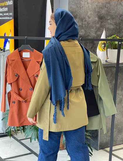 بارانی پاییزه جفت ژیله آلما کد : 003239