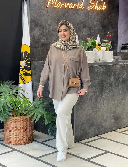 شلوار لینن کد : 100307