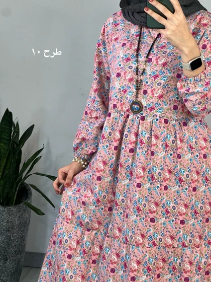 پیراهن لینن نرمینه