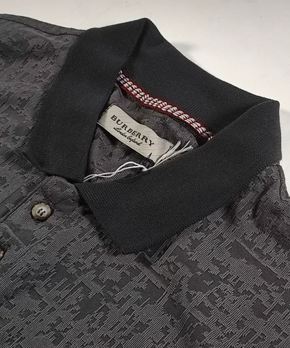 تیشرت مردانه یقه دار طرحدار 1326