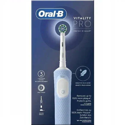 مسواک برقی اورال بی Oral-B مدل VITALITY PRO D103 با 3 حالت تمیزکنندگی