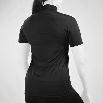 استرج آستین کوتاه ورزشی زنانه نایک مدل SRN-3B122 مشکی