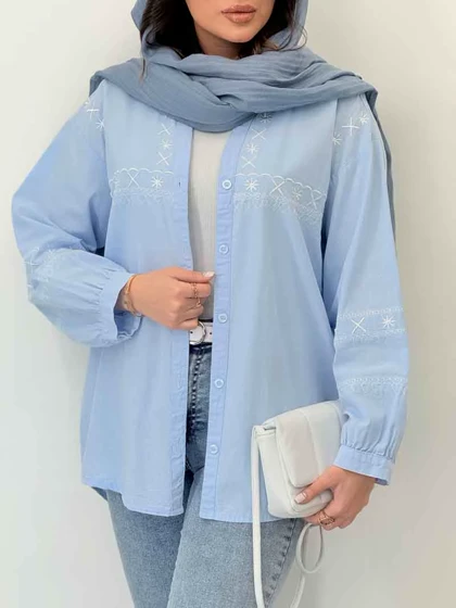 شومیز گلدوزی آدلیا