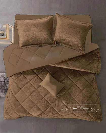 روتختی مینیمال مخمل طرح لوزی