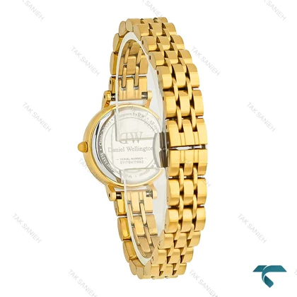دنیل ولینگتون طلایی زنانه مینی گرد ایندکس رومی DW-8013-L