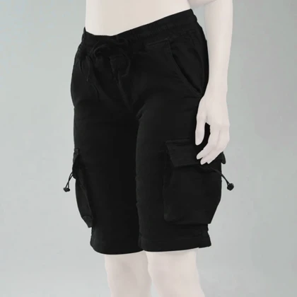 شلوارک زنانه لیوکس مدل 7106 مشکی