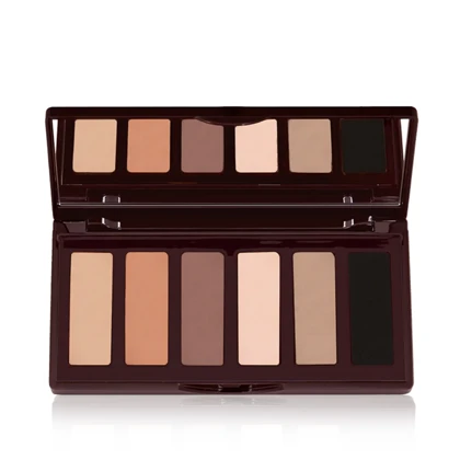 پالت سایه چشم پودری 6 رنگ شارلوت تیلبری مدل Super Nudes Easy Eye Palette