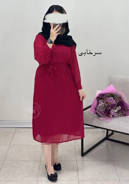 پیراهن حریر سلنا (ایراد دار)