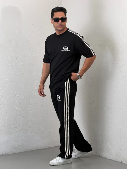 ست مردانه تیشرت و شلوارBALENCIAGA9024
