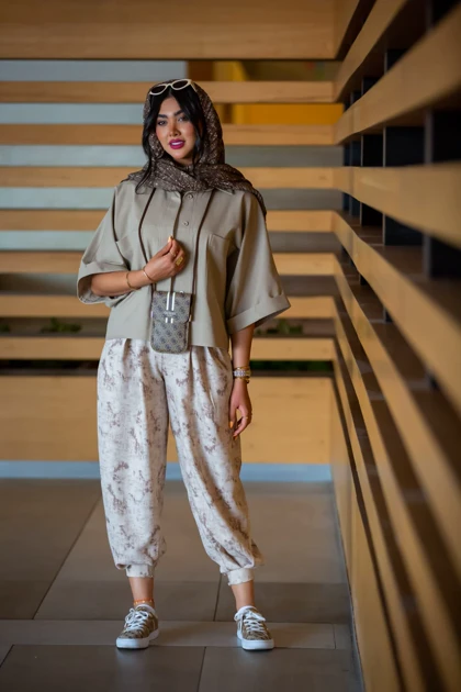 مانتو پیراهنی لینن الین