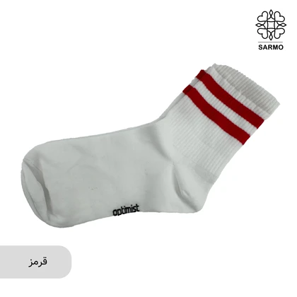 جوراب طرح دوخط ساق‌دار