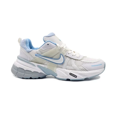 کفش و کتانی زنانه و دخترانه مدل نایک کوشلون NIKE V2K رنگ سفید آبی کد 41746