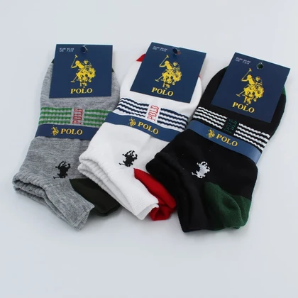 جوراب مچی پولو سفید