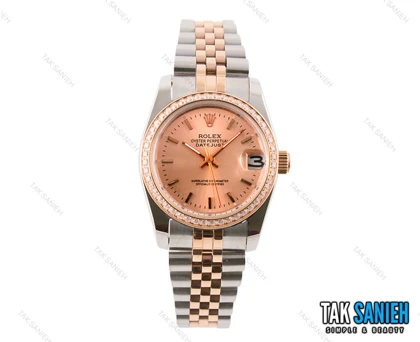 ساعت مچی عقربه ای زنانه رولکس مدل Rolex-2014-L