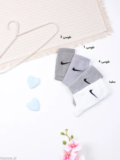 جوراب ساق‌دار کش انگلیسی نایک nike کد 1001
