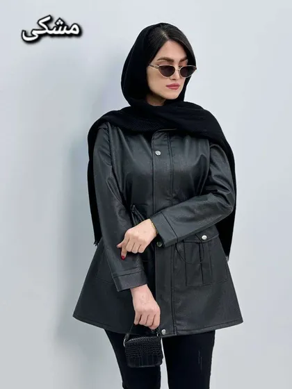 بارانی چرم مدل کارن