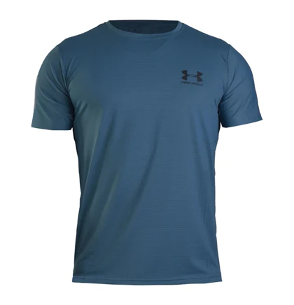 تیشرت ورزشی مردانه آندر آرمور مدل 4B0238 آبی نفتی