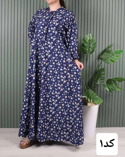 پیراهن کلوش بابونه 7062