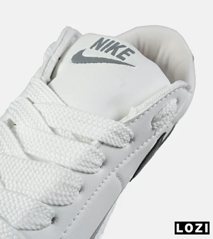 کفش نایک مردانه و زنانه سفید طوسی Nike Blazer Low 77 مدل 6925