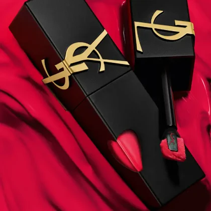 رژ لب مایع مخملی مات با افکت محو و آبرسان YSL The Inks Blur (Encre à Lèvres)