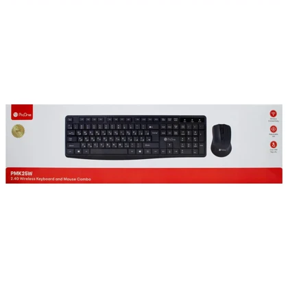 کیبورد و ماوس بی سیم پرووان ProOne مدل PMK25W