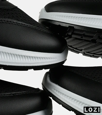 کفش کتانی مردانه و زنانه مشکی سفید NEW BALANCE 860