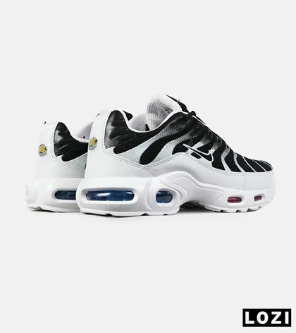 کفش کتانی مردانه و زنانه مشکی سفید NIKE AirMax Plus TN Ultra مدل 7710