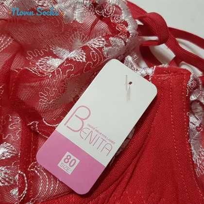 ست شورت و سوتین زنانه بنیتا مدل فنردار هارنس دار کد 5818-2