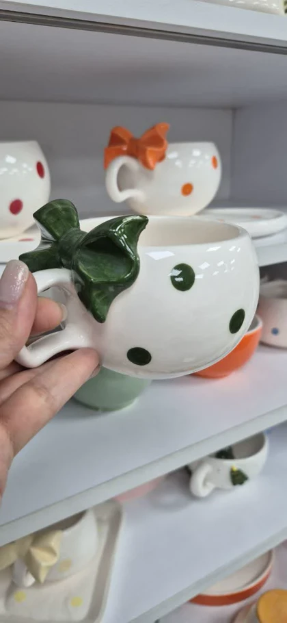 چای خوری تک نفره گرد پاپیون