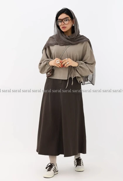 شومیز جلو گره فریال