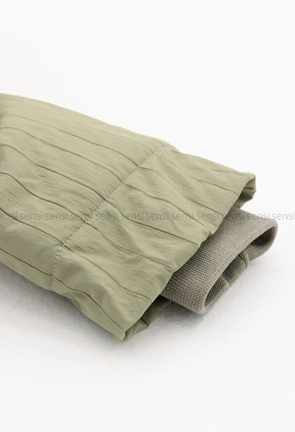 کاپشن میله ای چروک کد1005188