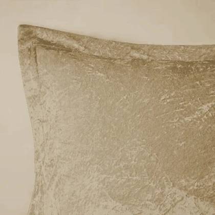 روتختی مینیمال مخمل طرح لوزی کرم کد 109000