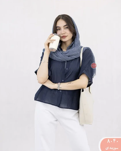 شومیز باکسی آرنوشا 8040