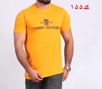 تیشرت یقه گرد تامی نارنجی