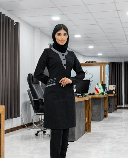 مانتو شلوار اداری حورا ( پرشیا دیپلمات)