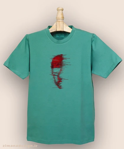 تیشرت مردانه و زنانه طرح اسکلت مرگ کد 931