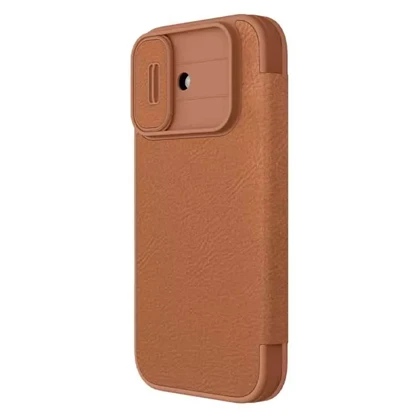 قاب چرمی کلاسوری آیفون 17 نیلکین Nillkin Qin Pro Leather
