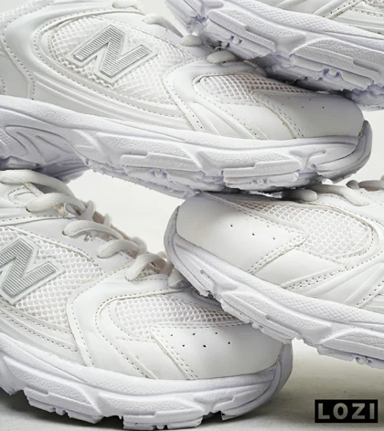 کفش کتانی مردانه و زنانه سفید NEW BALANCE 530
