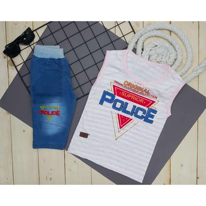 تاپ شلوارک پسرانه POLICE