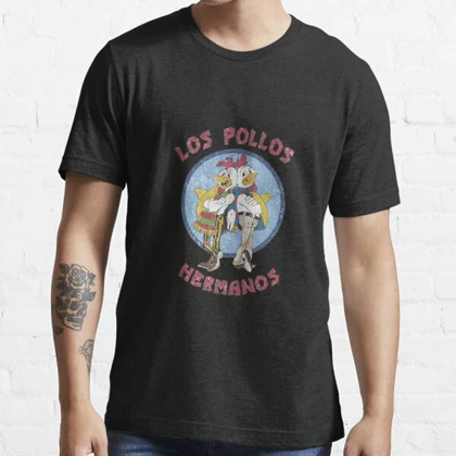 تیشرت لانگ پسرانه better call saul طرح los pollos hermanos کد 194644