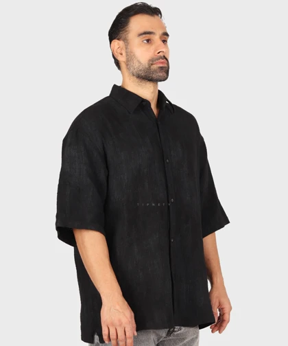 پیراهن باکسی مردانه آستین کوتاه 2683