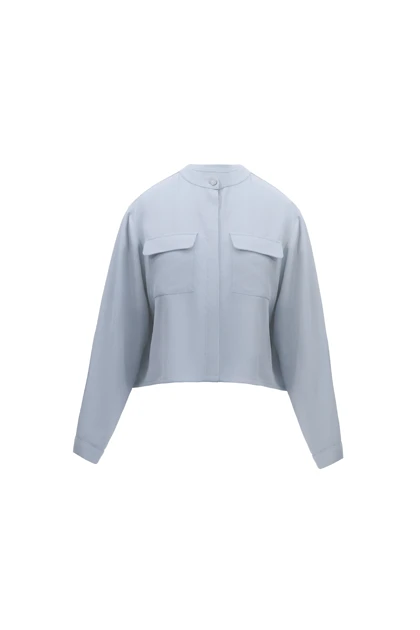 شومیز کرپ - 3140