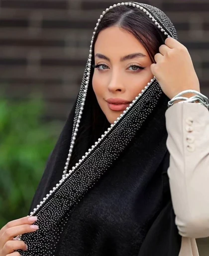 شال مدل زمرد