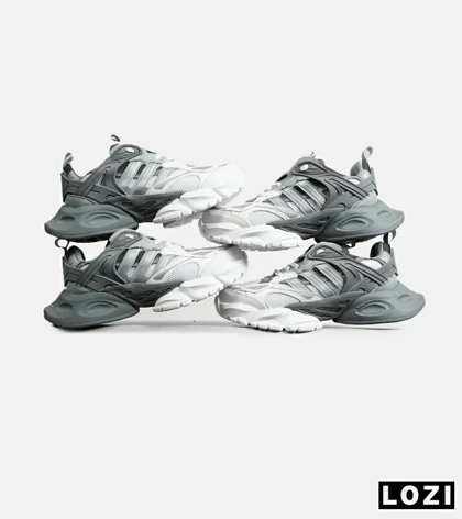 کفش کتانی مردانه و زنانه سفید طوسی ADIDAS performance x9000l4 مدل 7033