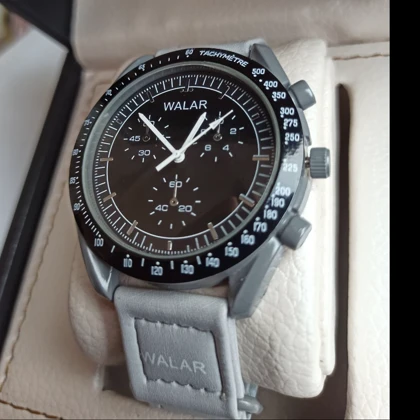 ساعت مچی اسپرت والار طرح امگا سواچ بند چسبی طرح ماموریت در مریخ