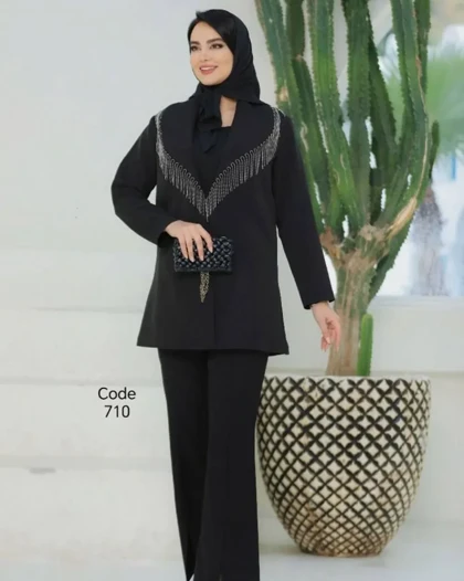 کت مانتویی قلبی