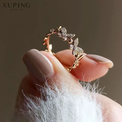 انگشتر حلقه پروانه ژوپینگ 03052