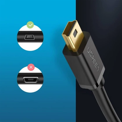 کابل USB به مینی یو اس بی یوگرین مدل US132-10385 طول 1.5 متر